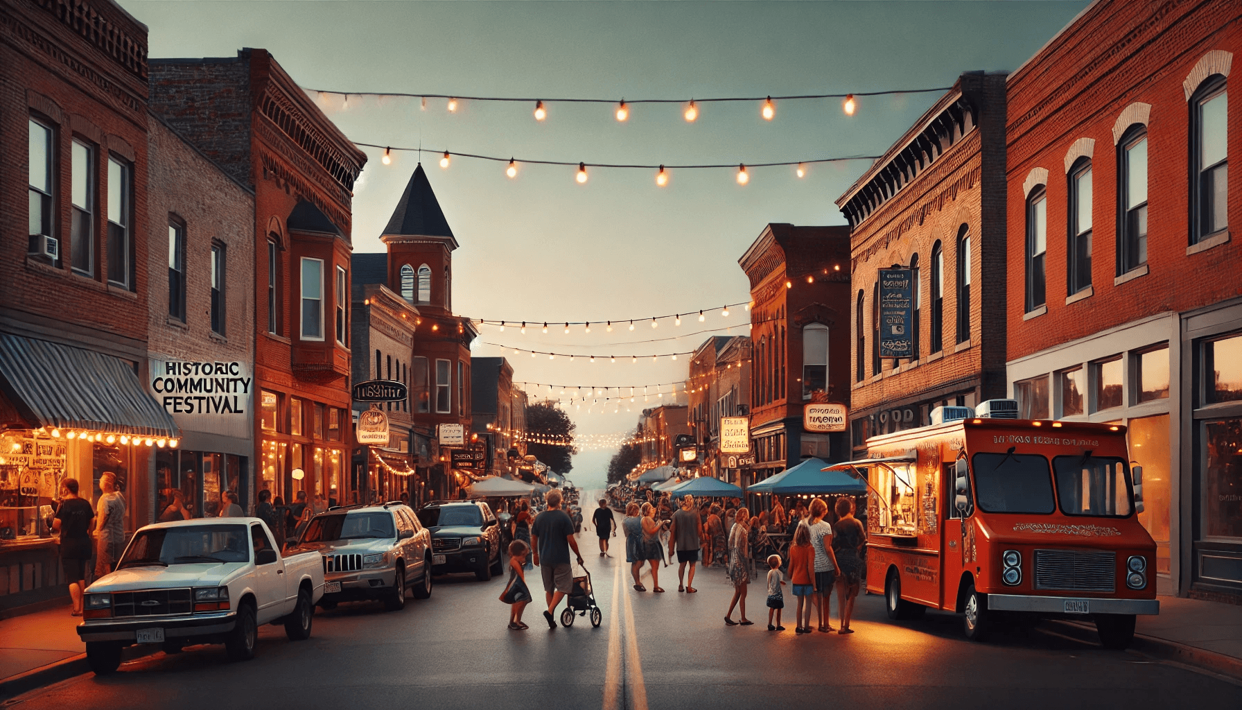 Community event setting in Jackson, Minnesota